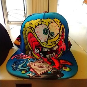 Sponge & Patrick snapback fitted hat